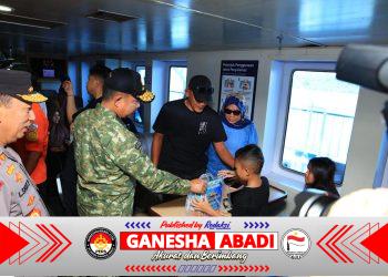 Dukung Kelancaran Mudik, Panglima TNI Bersama Kapolri Tinjau Fasilitas Pelabuhan Merak