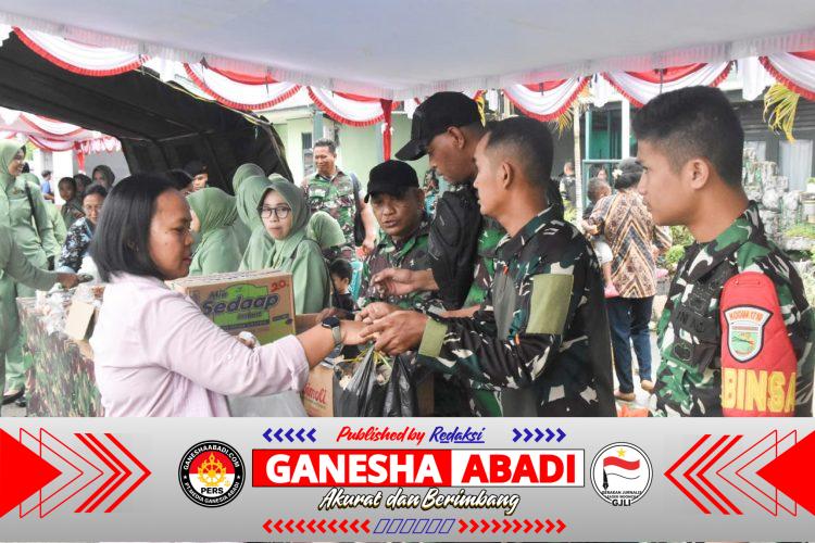 Kodim 1710/Mimika Gelar Bazar Ramadhan Sambut Idul Fitri 1447 H