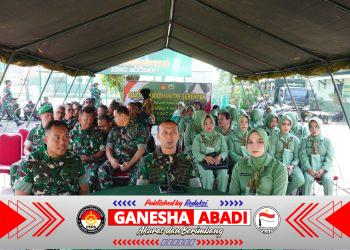 Semarak Jelang Idul Fitri, Kodim Boyolali Gelar Bazar Murah dan Penyerahan Zakat Fitrah Prajurit