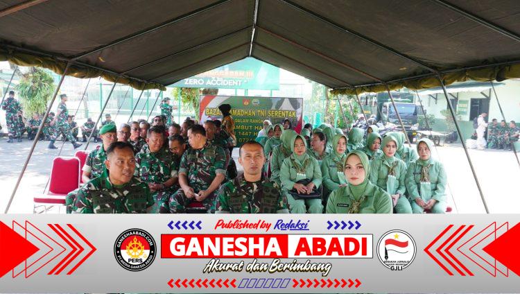 Semarak Jelang Idul Fitri, Kodim Boyolali Gelar Bazar Murah dan Penyerahan Zakat Fitrah Prajurit