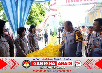 Polri-Bulog Gelar Gerakan Pangan Murah di Sidoarjo, Jaga Stabilitas Harga Jelang Lebaran