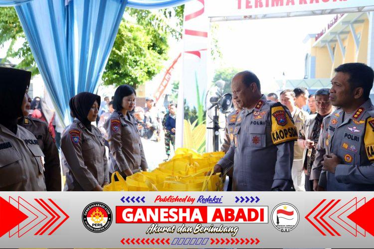 Polri-Bulog Gelar Gerakan Pangan Murah di Sidoarjo, Jaga Stabilitas Harga Jelang Lebaran