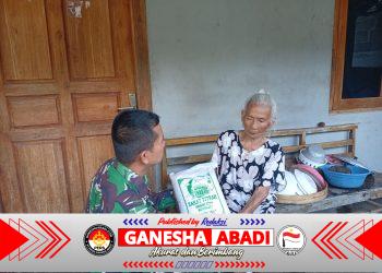 Babinsa Koramil 12/Simo Tebar Berkah Ramadhan, Zakat Fitrah Disalurkan Langsung ke Rumah Warga