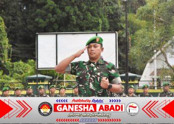 Dandim 1710/Mimika Pimpin Upacara 17-an, Bacakan Amanat Pangdam XVII/Cenderawasi