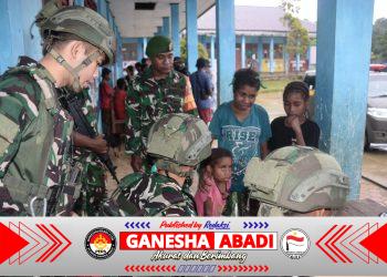Tim Patroli Gabungan Koops TNI Papua Evakuasi 21 Pengungsi di Aifat Timur Jauh Maybrat