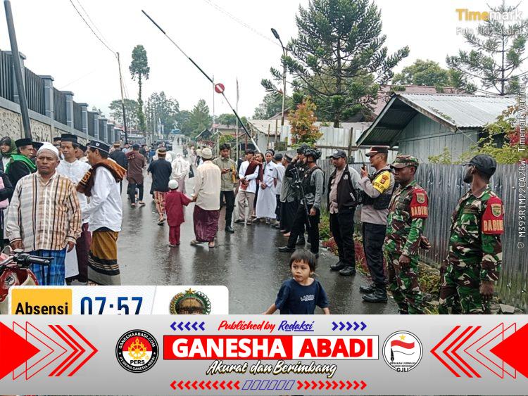 Kodim 1714/Puncak Jaya Ibadah Sholat Idul Fitri 1447 H / 2026 M di Masjid AL- Mujahidin Mulia Kab. Puncak Jaya