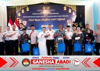 155.908 Warga Binaan Terima RK dan PMPK Idulfitri 1447 H / 2026 M