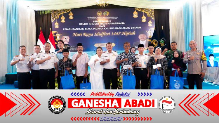 155.908 Warga Binaan Terima RK dan PMPK Idulfitri 1447 H / 2026 M