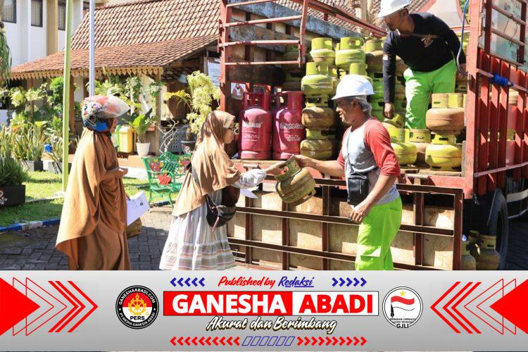 Atasi Kelangkaan LPG, Pemkab Banyuwangi Terus Gelar Operasi Pasar LPG Subsidi 3Kg di Seluruh Kecamatan