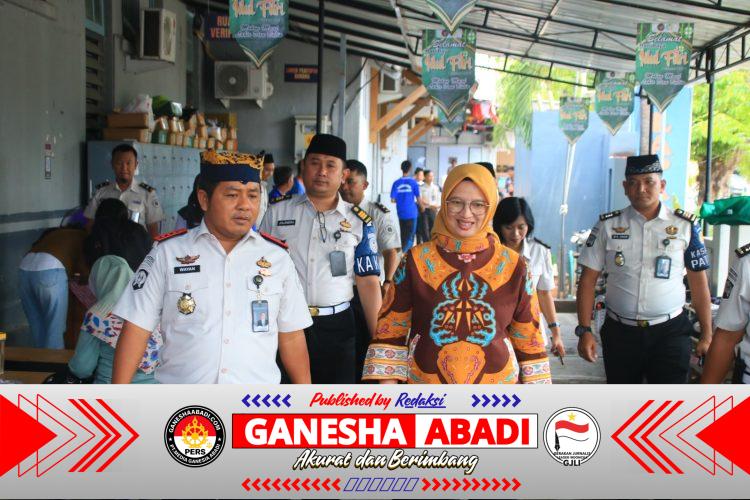 Ika Yusanti Tinjau Langsung Lapas Banyuwangi, Jamin Layanan Kunjungan Lebaran Nyaman dan Aman bagi Keluarga Warga Binaan