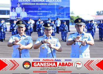 Komandan Lanud Sultan Hasanuddin Hadiri Sertijab Danskadron Udara 11