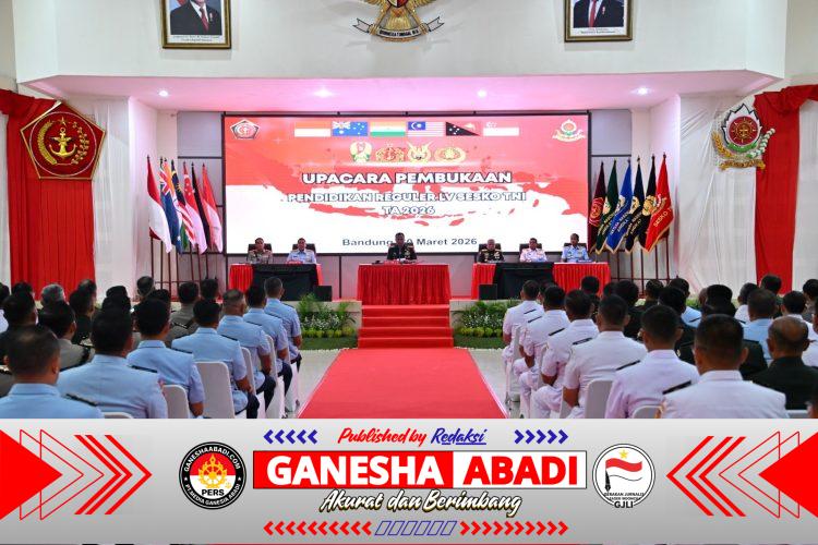 Wapang TNI Buka Dikreg LV Sesko TNI TA 2026, Siapkan Pemimpin Strategis Masa Depan