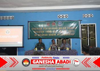 Satgas TMMD Ke-127 Kodim 1514/Morotai Gelar Penyuluhan Bahaya Radikalisme dan Kesehatan di Daruba Pantai