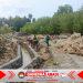 Personel TMMD Ke-127 Kodim 1514/Morotai Lanjutkan Pembuatan Drainase di Desa Gotalamo
