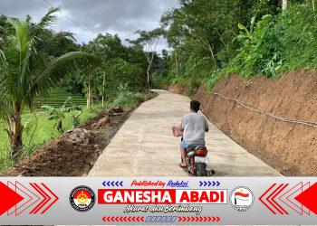 Jalan Sepanjang 638 Meter Hasil TMMD Di Desa Kembang Wonogiri, Rampung 100 Persen
