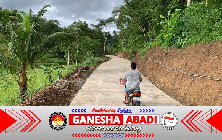 Jalan Sepanjang 638 Meter Hasil TMMD Di Desa Kembang Wonogiri, Rampung 100 Persen