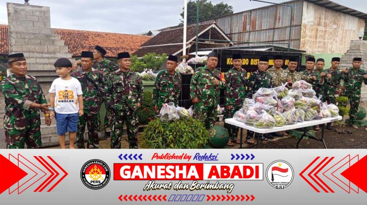 Sambut Ramadhan, Koramil 0825/12 Rogojampi Bagikan Takjil Gratis bagi Pengguna Jalan