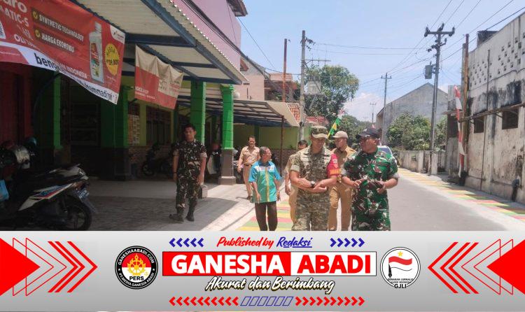 Dandim 0735 Surakarta Meninjau Hasil Sasaran 100% TMMD Sengkuyung Tahap I TA. 2026