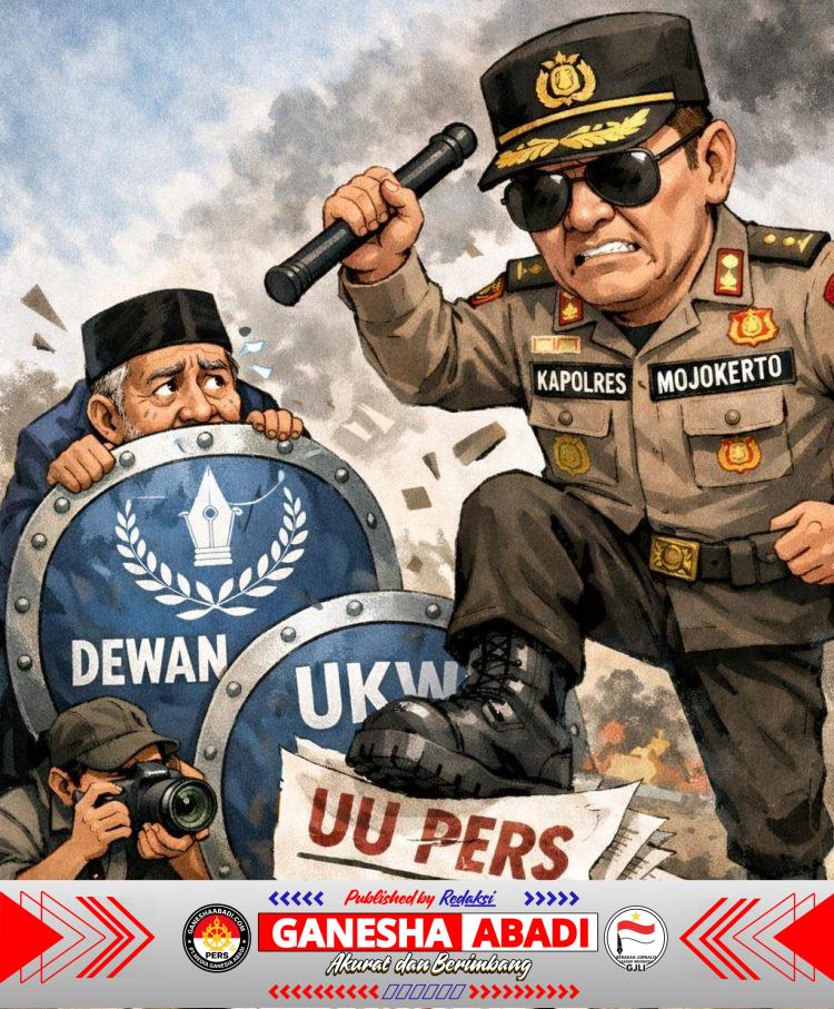 Catut Nama Dewan Pers & UKW, Kapolres Mojokerto Enggan Tanggapi Wartawan