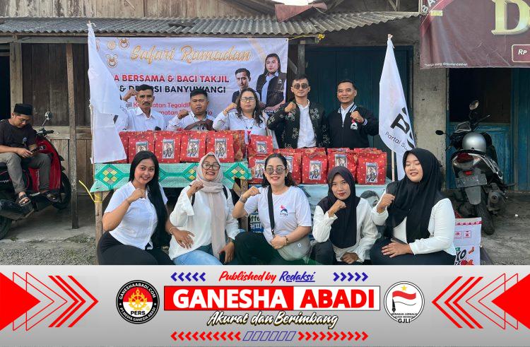 PSI Banyuwangi Gelar Aksi Berbagi Takjil dan Buka Bersama, Perkuat Soliditas dan Kepedulian Sosial di Bulan Ramadan