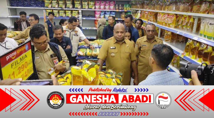 Jelang Idul Fitri 1447 H, Ditreskrimsus Polda Papua Bersama Pemprov Sidak Pangan, Pastikan Stok Aman dan Harga Terkendali