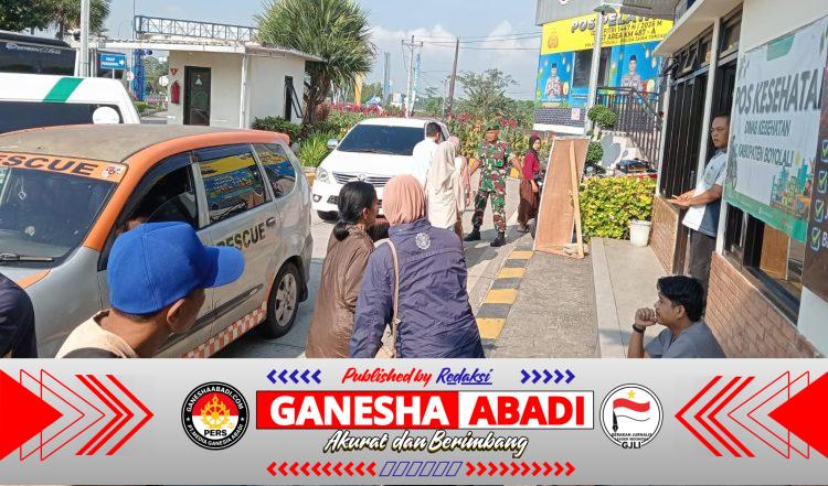 Patroli Humanis TNI–Polri di Rest Area KM 487 A, Wujudkan Mudik Aman dan Nyaman di Boyolali