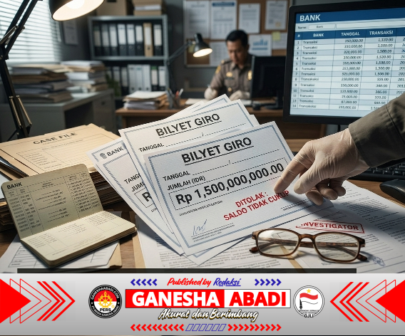 Bukti Kuat Terkuak: Serangkaian Bilyet Giro Diduga Kosong, Kasus Penipuan Rp1,5 Miliar di Denpasar Kian Terang