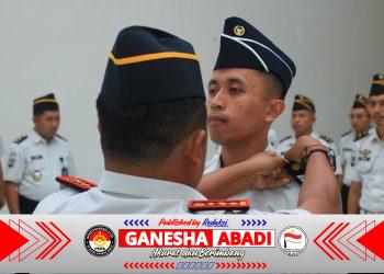Kalapas Banyuwangi Sematkan Tanda Pangkat Baru: Semakin Tinggi Pangkat, Semakin Besar Tanggung Jawabnya
