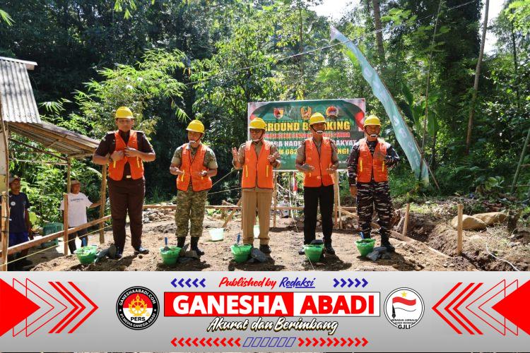 Target 12 Jembatan, TNI AD Kebut Pembangunan Jembatan Gantung di Banyuwangi