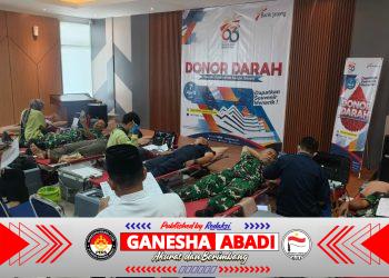 Semangat Kemanusiaan Kodim 0728/Wonogiri Warnai HUT ke-63 Bank Jateng melalui Aksi Donor Darah