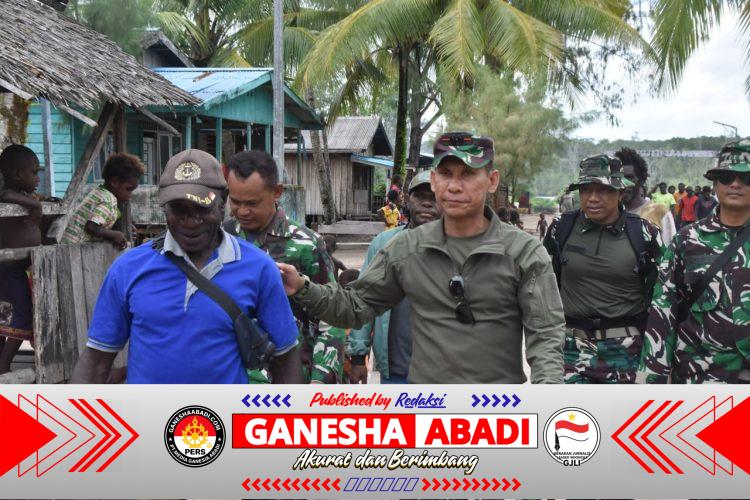 Dandim 1710/Mimika Tinjau Rencana Lokasi Sasaran TMMD Ke-128 TA 2026 di Distrik Mimika Tengah