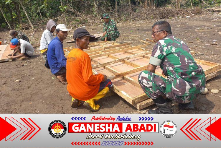 Detail Kian Matang, Pengerjaan Risplang Jembatan Gantung Garuda Dikebut