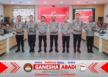 Polresta Sidoarjo Komitmen Jaga Keamanan, Raih Penghargaan Kapolda Jatim