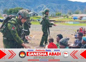 Koops TNI Habema Berbagi Kasih: Bagikan Sembako, Makan Bergizi Gratis, dan Pelayanan Kesehatan kepada Masyarakat Distrik Gome
