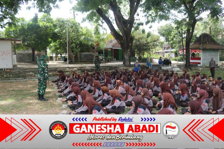 Koramil Jenar Latih Ketarunaan SMK dengan Materi Pendidikan Karakter dan P5