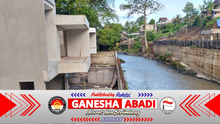 Diduga Langgar Sempadan Sungai, Bangunan di Cepaka Tabanan Uji Ketegasan Pemerintah