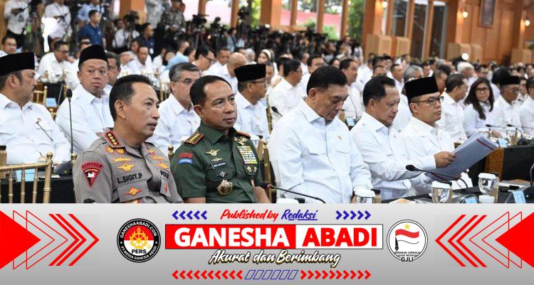 Panglima TNI Hadiri Rapat Kerja Pemerintah di Istana