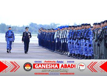 Komandan Lanud Sultan Hasanuddin Pimpin Upacara Peringatan HUT ke-80 TNI Angkatan Udara