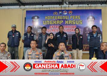 Polresta Sidoarjo Ungkap 19 Kasus Narkoba dan Amankan 25 Tersangka di Maret 2026