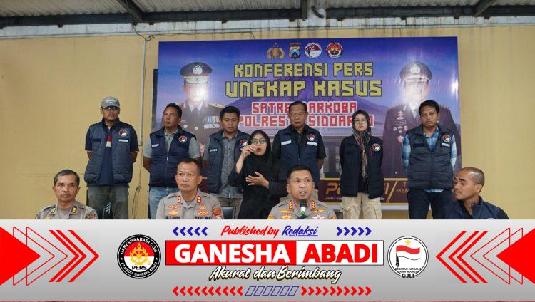 Polresta Sidoarjo Ungkap 19 Kasus Narkoba dan Amankan 25 Tersangka di Maret 2026