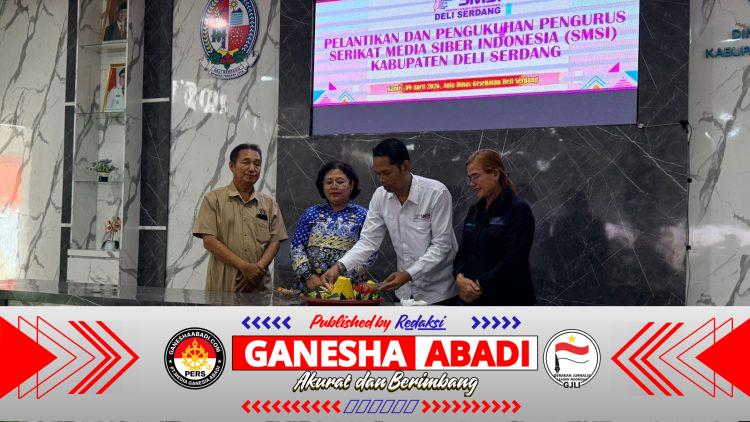 Pelantikan SMSI Deli Serdang, Momentum Perkuat Media Profesional dan Bertanggung Jawab