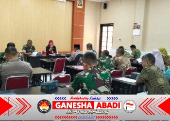 Jelang Pembukaan TMMD Sengkuyung Tahap II, Kodim Wonogiri Gelar Rapat Kordinasi
