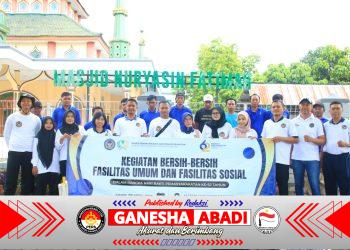 Sambut Hari Bhakti Pemasyarakatan ke-62, Lapas Banyuwangi Gelar Aksi Bersih-Bersih Lingkungan dan Tempat Ibadah