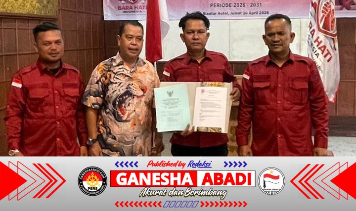 Pengukuhan DPP BARA HATI Indonesia Digelar di Aula Siantar Hotel, Tekankan Solidaritas dan Transparansi