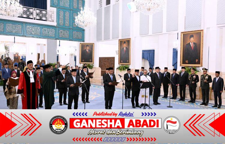 Panglima TNI Hadiri Pengucapan Sumpah Hakim Konstitusi, Pelantikan Anggota Ombudsman RI dan Pelantikan Duta Besar RI