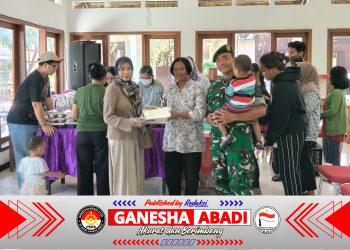 Babinsa Serengan Dampingi Kegiatan Posyandu Sebagai Wujud Kepedulian dan Kesehatan Balita