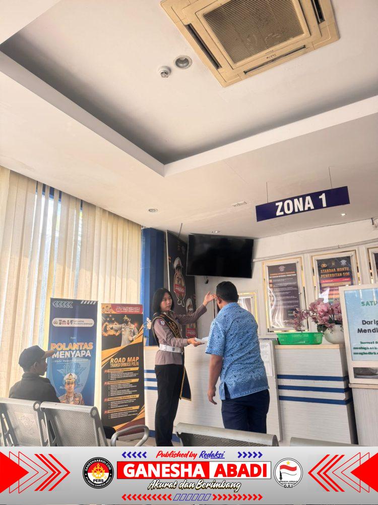 Pelayanan SIM Polresta Denpasar Bertransformasi: Humanis, Transparan, dan Berorientasi Kepuasan Publik