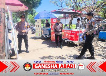 Polsek Denpasar Selatan Perketat Pengamanan Wilayah, Patroli Intensif Sasar Titik Rawan dan Kawasan Wisata