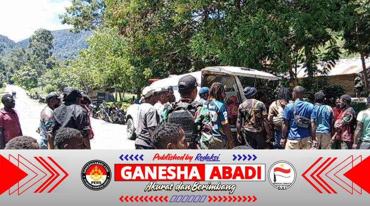 Koramil 1714-01/ILU Lakukan Penjemputan Jenazah oleh Aparat Gabungan TNI dan Polri Distrik ILU