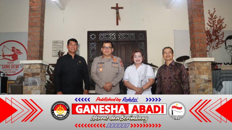 Polri Perkuat Sinergi Sosial: Kapolresta Denpasar Sambangi Yayasan Flobamora Bali, Tegaskan Komitmen Kamtibmas Inklusif dan Berkeadilan